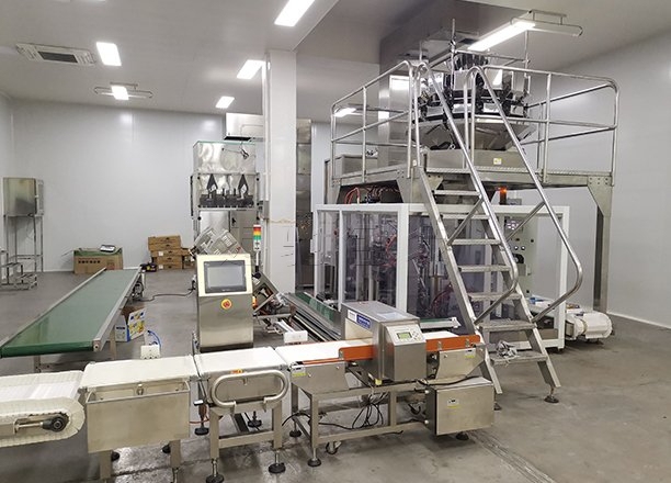 顆粒制袋現場圖片